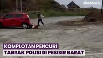 Komplotan Pencuri Tabrak Polisi di Pesisir Barat, Pelaku Kabur Masuk TNBBS