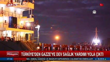 Türkiye'den Gazze'ye dev sağlık yardımı yola çıktı