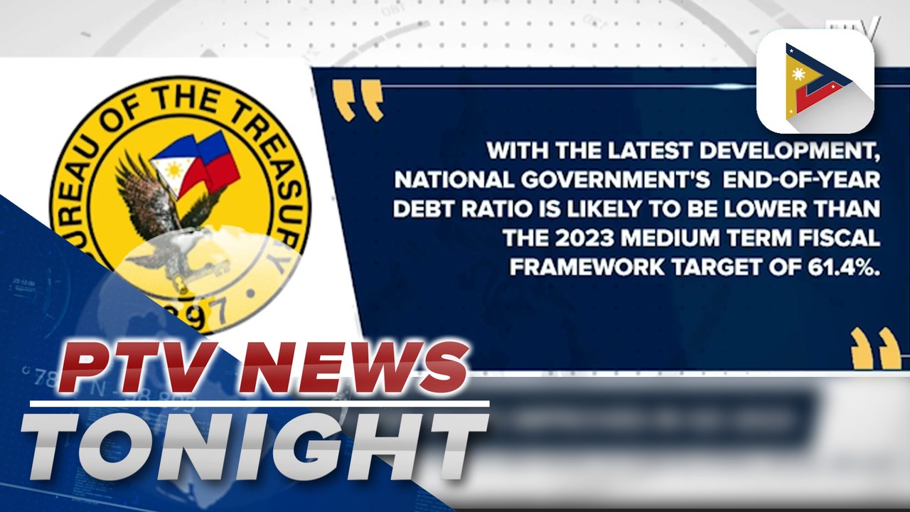PH debt-to-GDP ratio improves in Q3 2023