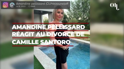 Amandine Pellissard réagit au divorce de Camille Santoro, "tout le monde a des problèmes"