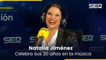 Natalia Jiménez celebra en la SER sus 20 años de carrera musical