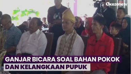 Temui Kelompok Tani, Ganjar Pranowo Bicara soal Harga Bahan Pokok dan Kelangkaan Pupuk