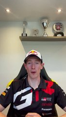 Elfyn Evans (WRC) delivers his message for the auction