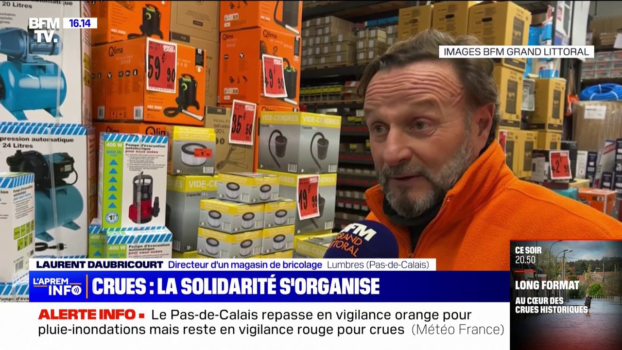 Pas-de-Calais: face aux crues répétitives, la solidarité entre sinistrés s'organise