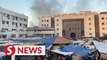 Al-Shifa hospital in Gaza hit by Israeli air strikes