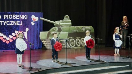 Proszowice - konkurs pieśni patriotycznych w przedszkolu