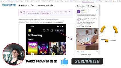 YA PUEDES CREAR HISTORIAS EN TWITCH, REQUISITOS PARA CREAR STORIES EN TWITCH