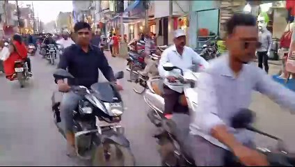 विधानसभा चुनाव, पुलिस ने सुरक्षा बलों के साथ किया फ्लैग मार्च