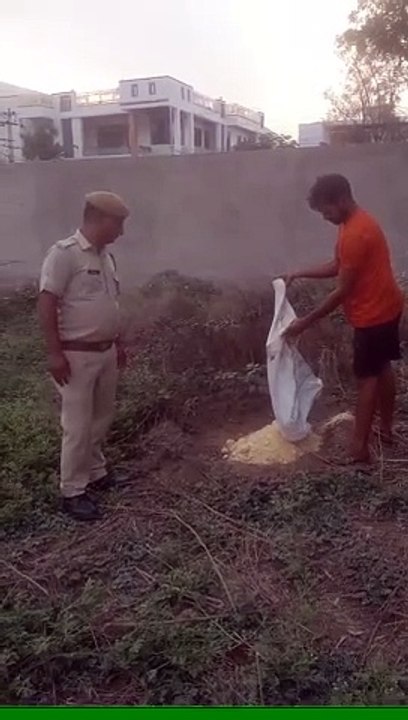 तीन सौ किलो खराब तिलपट्टी नष्ट करवाई, 400 किलो...