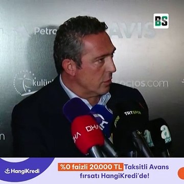 TFF'nin Arabistan kararını destekleyen Ali Koç sarı kırmızıların hedefinde!