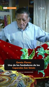 Conocemos a uno de los fundadores de Caporales San Simón