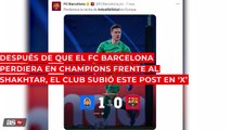 La semana del récord del Madrid de las 32 clasificaciones, el Barça publica este tuit que va ya por los 5M de reproducciones