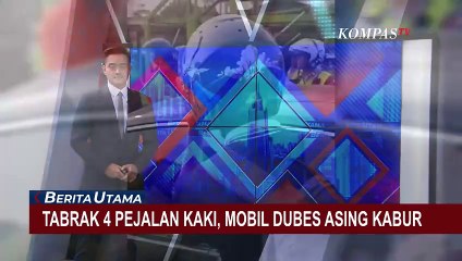 Download Video: Sopir Mobil Dubes Asing Sempat Kabur Usai Tabrak 4 Pejalan Kaki di Jakarta Utara