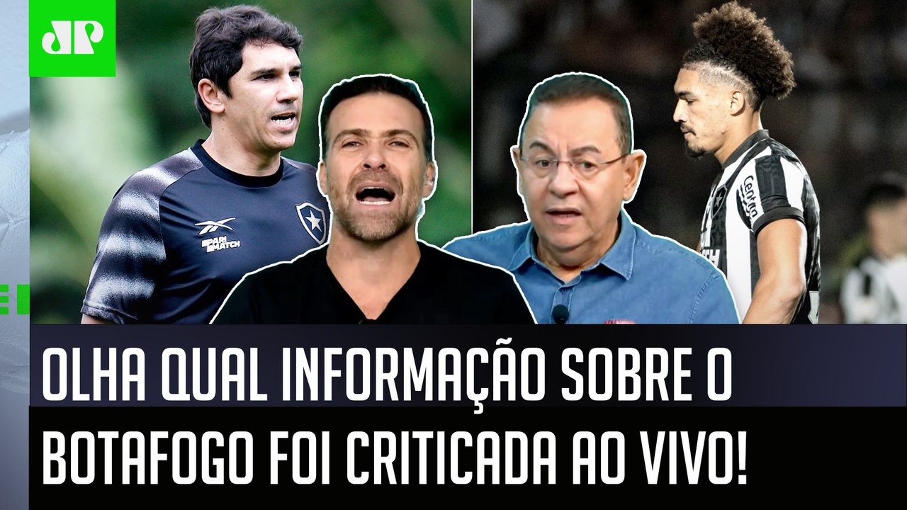 "É UMA ZONA! UM ABSURDO! A INFORMAÇÃO DE AGORA é que o Botafogo..." VEJA NOTÍCIA sobre Lúcio Flavio!