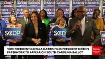 JUST IN: VP Kamala Harris Files Biden's Paperwork To Appear On Ballot In South Carolina