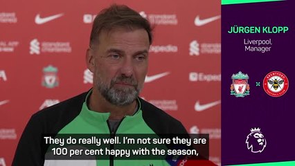 Klopp wary of Brentford despite 'brutal' Toney ban