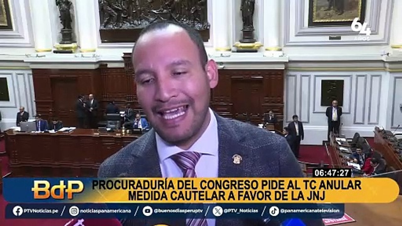 Congreso pide al Tribunal Constitucional anular medida cautelar a favor de la JNJ