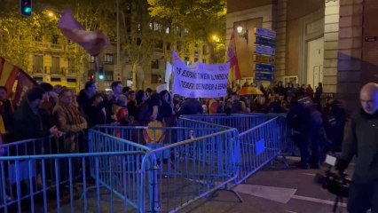 Comienzan la manifestación contra la amnistía en Madrid de este viernes, 10 de noviembre.