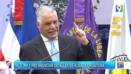 Alianza opositora anuncia acuerdo para comicios de 2024 | Primera Emisión SIN
