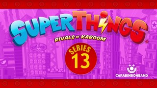 Superthings serie 13 inventada - objetos no repetidos - By CARA BIN BON BAND