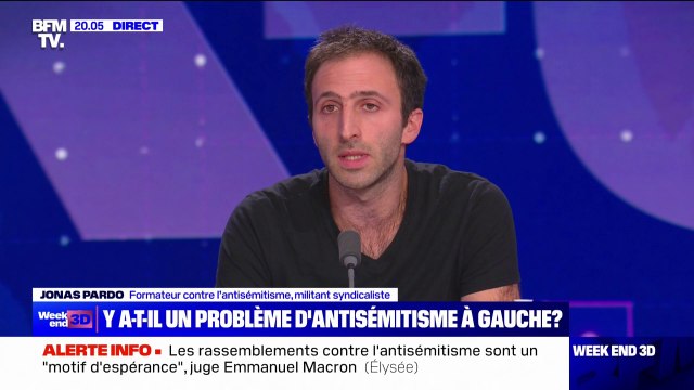 Jonas Pardo (formateur contre l’antisémitisme et militant syndicaliste): La lutte contre l'antisémitisme est vidée de son sens premier et ne sert que de terrain d'affrontement entre partis politiques