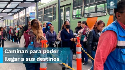 Usuarios reclaman por el servicio de apoyo tras cierre de Línea 1 del Metro