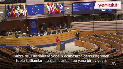 Avrupa Parlamentosu'nda vicdanlı biri var: Sizin de yaptığınız bir soykırımdır