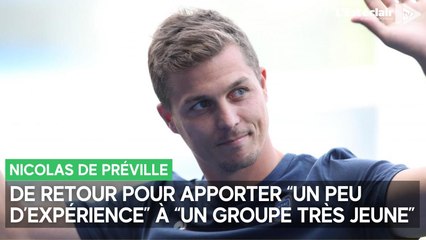 Nicolas De Préville de retour dans le groupe troyen pour AC Ajaccio - Estac après sa blessure aux ischio-jambiers