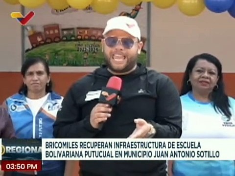 Anzoátegui | Bricomiles realiza rehabilitación integral de la Escuela Bolivariana Putucual