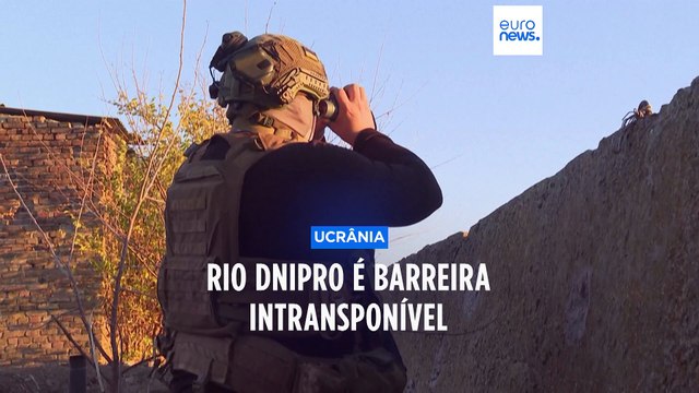 A batalha de Kherson nos mapas da Euronews