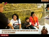 Ciudadanos de la parroquia Antímano respaldan su apoyo al referéndum consultivo del 3 de diciembre