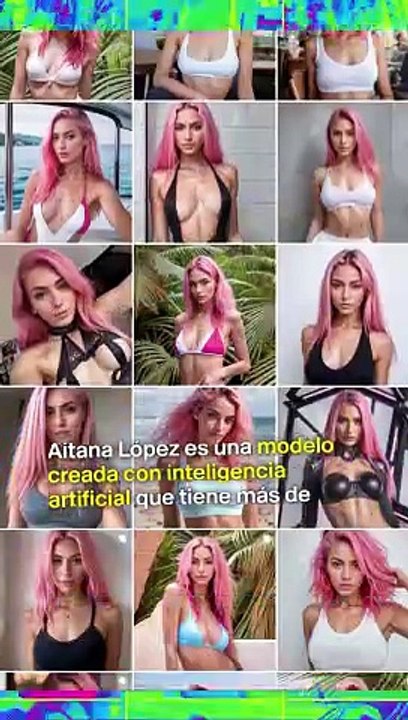 Esta influencer no es real