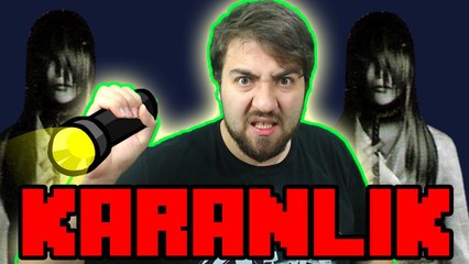 Minecraft Karanlık Bölge Korku Haritası [ Bulmaca ve Korku Haritası The Dark Place Map ]