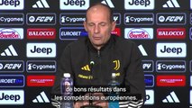 Juventus - Allegri : “Un objectif clair : être dans les 4 premiers pour retrouver la C1”
