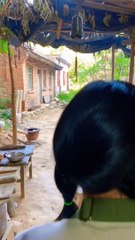 Chinese Burger Amei slate fried eggs