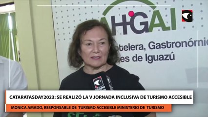 CataratasDay2023 se realizó la V Jornada Inclusiva de Turismo Accesible