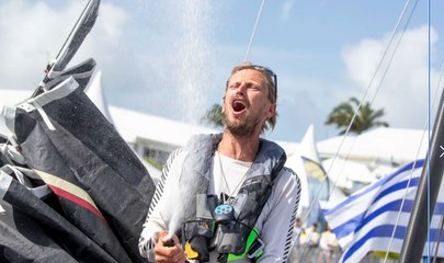 Arrivée étape 2 Mini Transat la Boulangère
