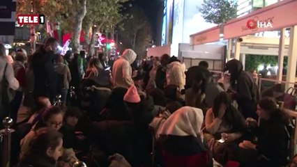 10 bin liralık hediye çekini duyan mağazaya koştu! Geceyi orada geçirecekler