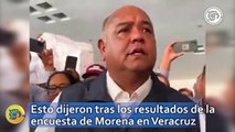 Nahle, Huerta y Cisneros, esto dijeron tras los resultados de la encuesta de Morena en Veracruz