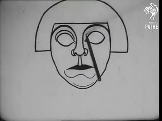 Asta Nielsen crying caricature | movie | 1923 | Official Trailer