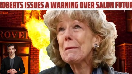 Coronation Street Breaking News_ Audrey Roberts' Dire Warning for Salon Future i