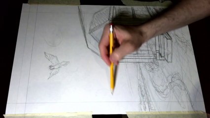 Art Timelapse: Full Process for Page 139
