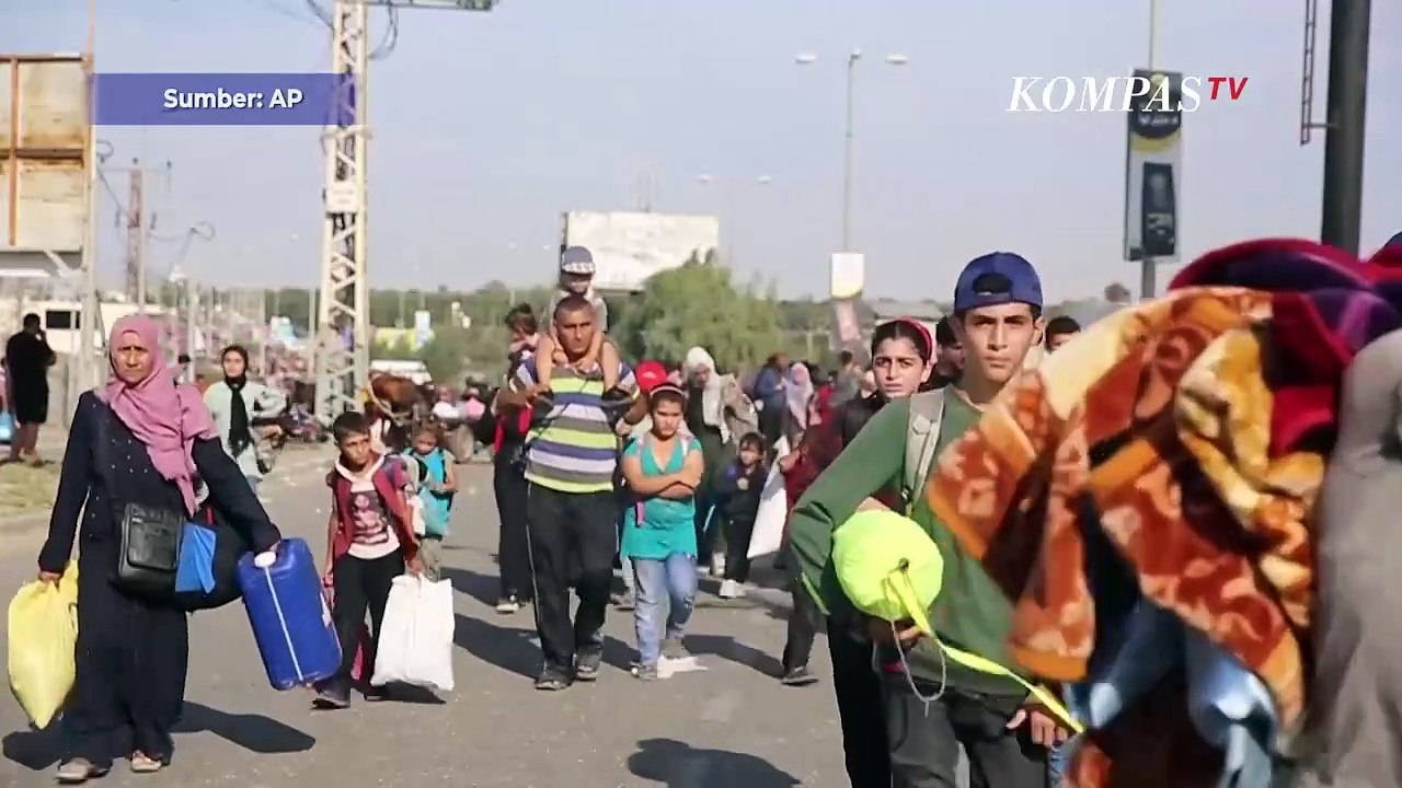 Kesaksian Pilu Pengungsi Palestina yang Berjalan Kaki ke Selatan Gaza