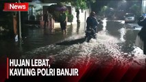 Hujan Deras Kali Mampang Meluap, Permukiman Kavling Polri di Pondok Karya Banjir