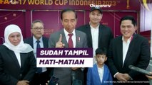 Ditahan Imbang Ekuador, Presiden Jokowi Lempar Pujian untuk Timnas Indonesia di Piala Dunia U-17