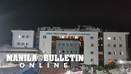 Explosions are heard close to Gaza City's biggest hospital al-Shifa