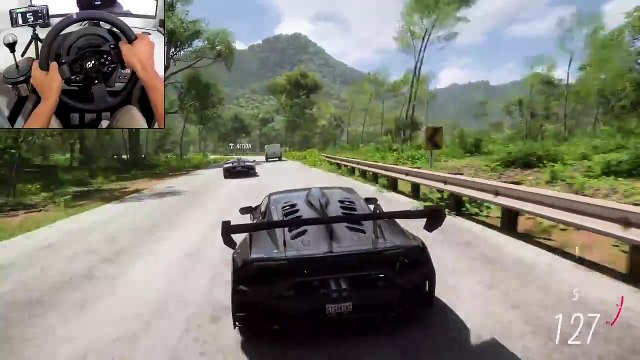 Lamborghini Huracan Super Trofeo & Mercedes-AMG ONE _ Forza Horizon 5 _ Thrustmaster T300RS gameplay