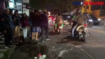 Ngeri! Pejalan Kaki Tewas Ditabrak 2 Mobil dan Motor saat Menyeberang di Sukabumi