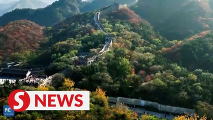 Autumn arrives at the Great Wall