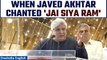 WATCH | Javed Akhtar Celebrates Hindu Culture, Chants Jai-Siya Ram & Rejects Intolerance Notions